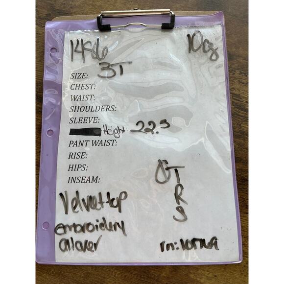 3T Girls Toddlers Redvine Velvet  Light Shimmer Brown Floral Embroidery Holiday - Picture 6 of 6